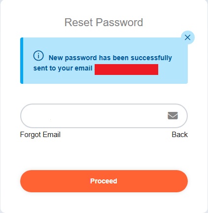 msrtc sent password to email notification